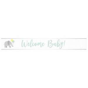 Amscan Welcome Baby Unisex Banner 2.7m