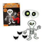 Pin the Smile on the Skeleton Game