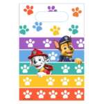 Amscan Rainbow Paw Patrol Paper Loot Bags 8ct