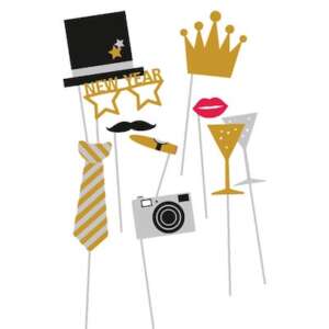 Amscan Happy New Year Photo Props 10ct