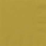 Unique Plain Gold Napkins 20ct