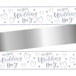 Simon Elvin Wedding Day Banner Hearts 2.5m