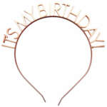 Amscan Rose Gold Birthday Headband