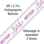 Oaktree Birthday Bitch Banner 2.7m