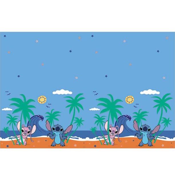 Procos Disney Stitch Plastic Tablecover 120cm x 180cm