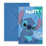 Procos Disney Stitch Party Invitations 6ct