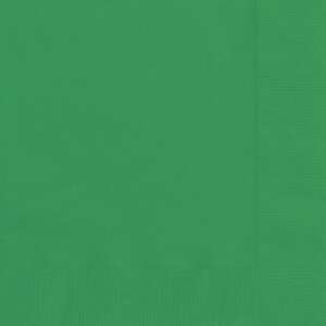 Unique Emerald Green 2 Ply Napkins 20ct