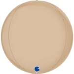 Grabo 15" Plain Satin Cream 4D Globe