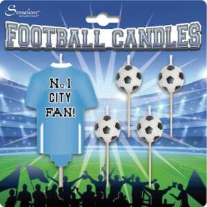 Sensations No.1 City Fan Football Candles
