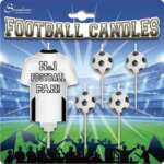 Sensations Black/White No.1 Football Fan Candles