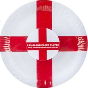 9" England Paper Plates 6ct