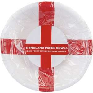 6" England Paper Bowls 6ct