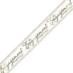 GiftZone Gold Engagement Party Banner 2.6m