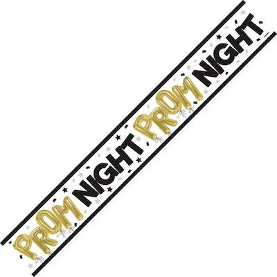Unique Prom Night Foil Banner 2.74m