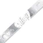 Creative Party 25th Silver Anniversary Foil Banner 2.74m