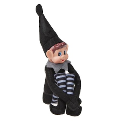 Naughty Adult Black Elf