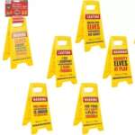 Elf Mini Warning Sign