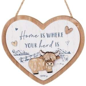 Highland Cow Plaque