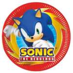 Procos Sonic the Hedgehog Paper Plates 8ct