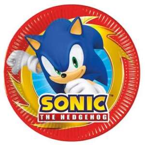Procos Sonic the Hedgehog Paper Plates 8ct