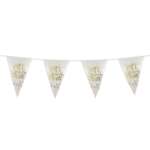 Boland Happy New Year Gold Foil Bunting 4m