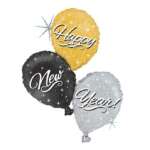 Betallic 40" Happy New Year Balloon Trio