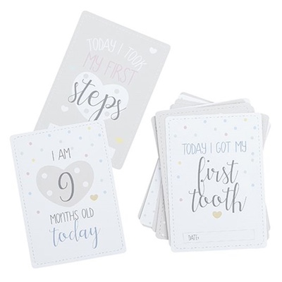 Club Green Baby Milestone Cards 20ct