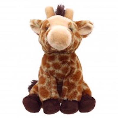 Wilberry Eco Cuddlies George Giraffe 9" Plush