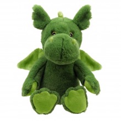 Wilberry Eco Cuddlies Misty Dragon 9" Plush