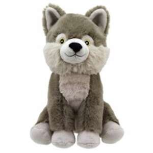Wilberry Eco Cuddlies Wolfie Wolf 9" Plush