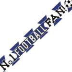 Sensations Blue No.1 Football Fan Banner 2.7m