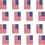 USA American Flag Bunting 10m