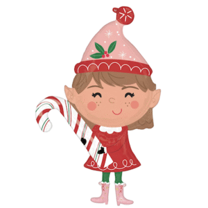 Anagram 39" Merry Christmas Elf