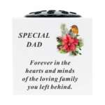 Special Dad Memorial Rose Bowl