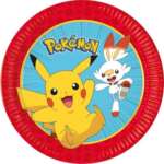 Procos Pokemon Paper Plates 8ct