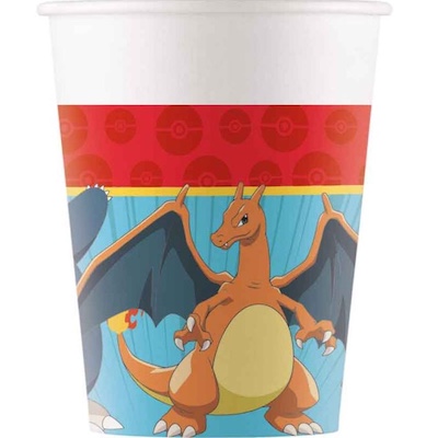 Procos Pokemon Paper Cups 8ct