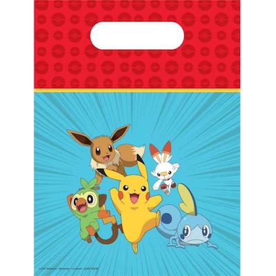 Procos Pokemon Party Bags 6ct