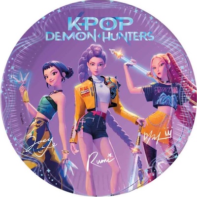 Procos K-POP Demon Hunters Paper Plates 8ct
